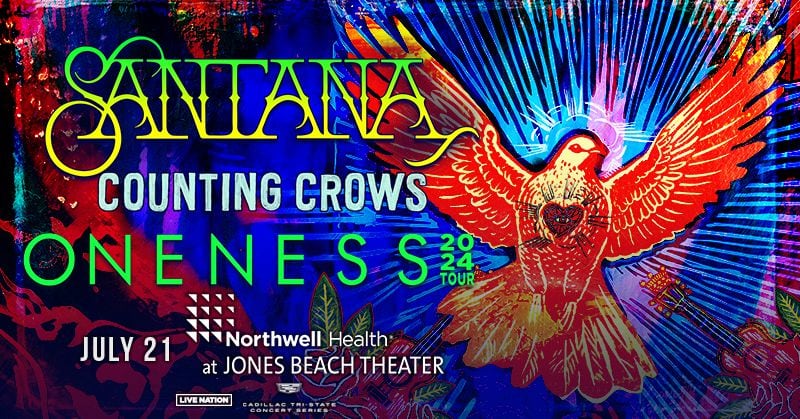 Santana tickets sale jones beach